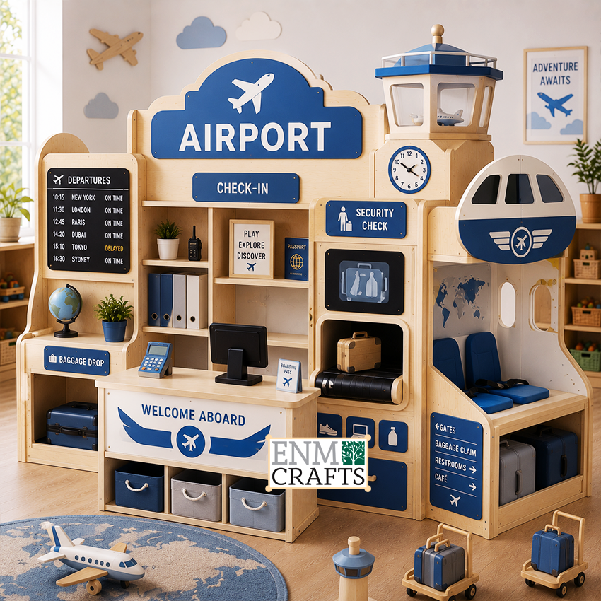 Αεροδρόμιο Montessori – Airport Role Play Center 94008