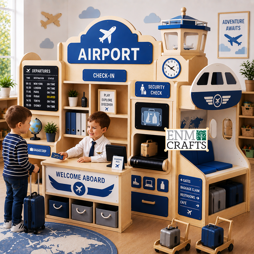 Αεροδρόμιο Montessori – Airport Role Play Center 94008