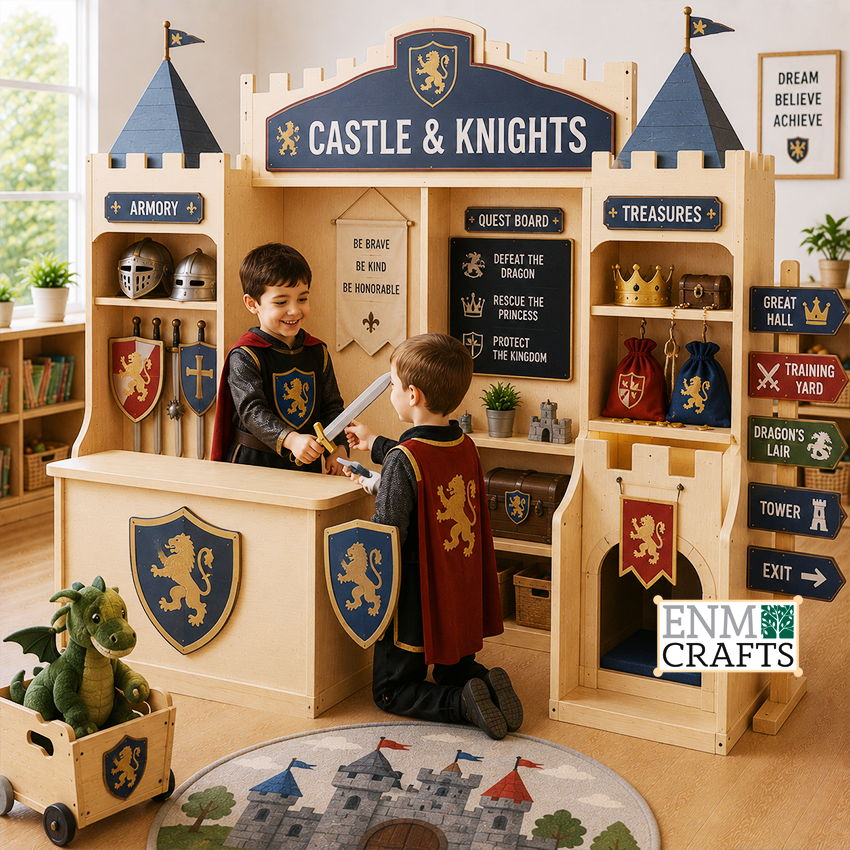 Κάστρο Ιπποτών Montessori – Castle & Knights Role Play Center 940016